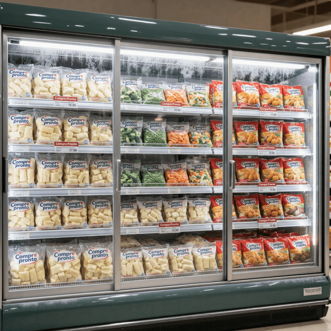 Linha de revenda para supermercado