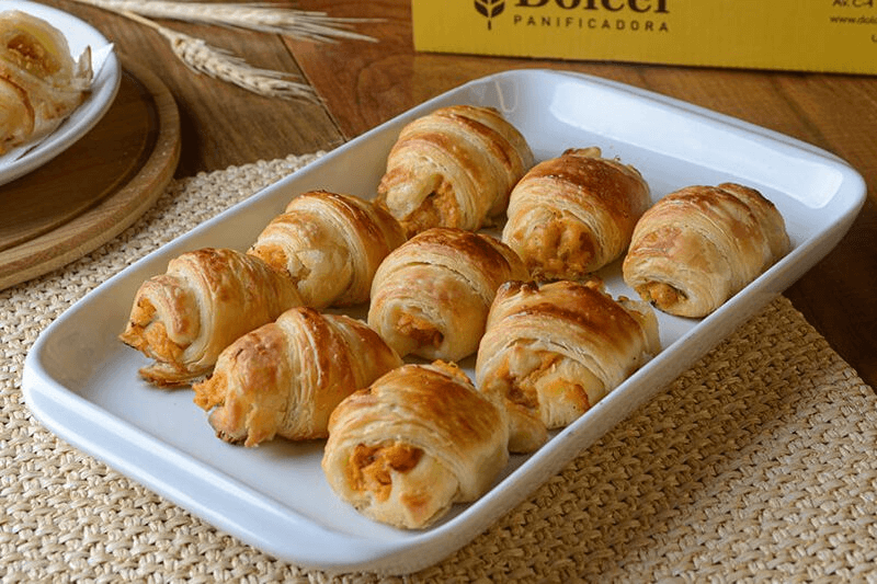 Mini salgados para coquetel